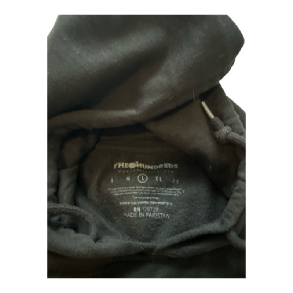 The Hundreds Black And Yellow Hoodie View 3